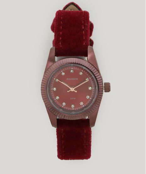 Relogio-Analogico-Mondaine-Feminino---99062LPMVYH4-Vinho-9045193-Vinho_1
