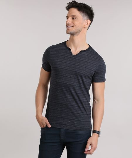 Camiseta-Botone-Listrada-Preta-8807237-Preto_1