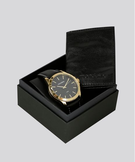Kit-de-Relogio-Analogico-Mondaine-Masculino---Carteira---76673GPMVDH1K-Dourado-8904666-Dourado_1
