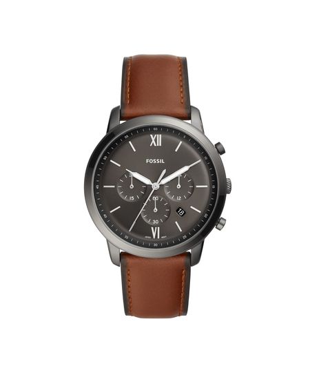 Relógio Fossil Masculino Neutra Chrono Grafite - FS5512/0CN Menor preço em Relógio Fossil Masculino Neutra Chrono Grafite - FS5512/0CN