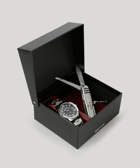 Kit-de-Relogio-Analogico-Seculus-Masculino---Canivete-Suico---28855G0SVNA1K-Prateado-8906740-Prateado_1 Kit-de-Relogio-Analogico-Seculus-Masculino---Canivete-Suico---28855G0SVNA1K-Prateado-8906740-Prateado_1