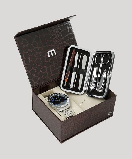 Kit-de-Relogio-Analogico-Mondaine-Masculino---Kit-de-Unha--99190G0MVNE1K-Prateado-8904813-Prateado_1 Kit-de-Relogio-Analogico-Mondaine-Masculino---Kit-de-Unha--99190G0MVNE1K-Prateado-8904813-Prateado_1