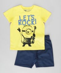 Conjunto-de-Camiseta-Amarela---Bermuda-Minions-Azul-Marinho-8962505-Azul_Marinho_1