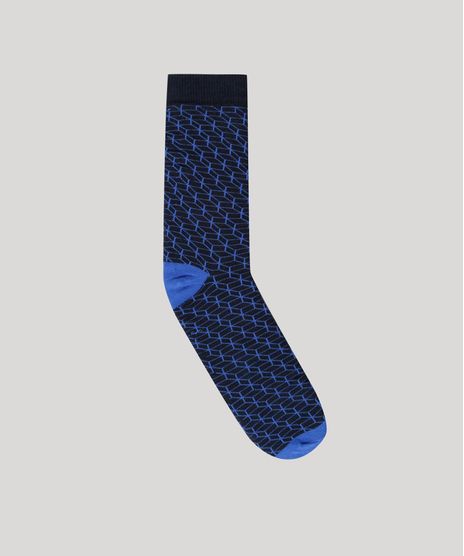 Meia-Estampada-Geometrica-Azul-Marinho-8836920-Azul_Marinho_1
