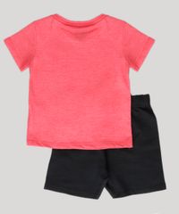Conjunto-de-Camiseta-Vermelha---Bermuda-Flash-Preta-8962529-Preto_2