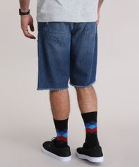 Bermuda-Jeans-Destroyed-Azul-Escuro-8872782-Azul_Escuro_2