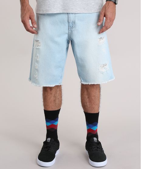 Bermuda-Jeans-Destroyed-Azul-Claro-8872790-Azul_Claro_1