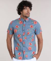 Camisa-Estampada-Floral-Azul-8903200-Azul_1
