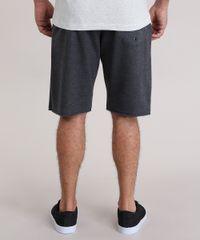 Bermuda-em-Moletom-com-Estampa-de-Coqueiros-Cinza-Mescla-Escuro-8909908-Cinza_Mescla_Escuro_2