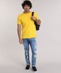 Camiseta--Get-Lucky--com-Bordado-Amarela-8929881-Amarelo_3