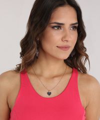 Colar-com-Pingente-de-Coracao-Dourado-8790267-Dourado_2