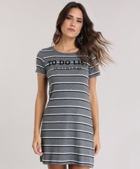 Vestido-Listrado--To-Do-List--Cinza-Mescla-Escuro-8865740-Cinza_Mescla_Escuro_1