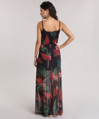 Vestido-Longo-em-Tule-Estampado-Floral-Preto-8790400-Preto_2