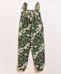 Macacao-Infantil-Feline-Jogger-Estampado-Dots-Margarida-com-Babado-na-Alca-Verde-Escuro-9965348-Verde_Escuro_2