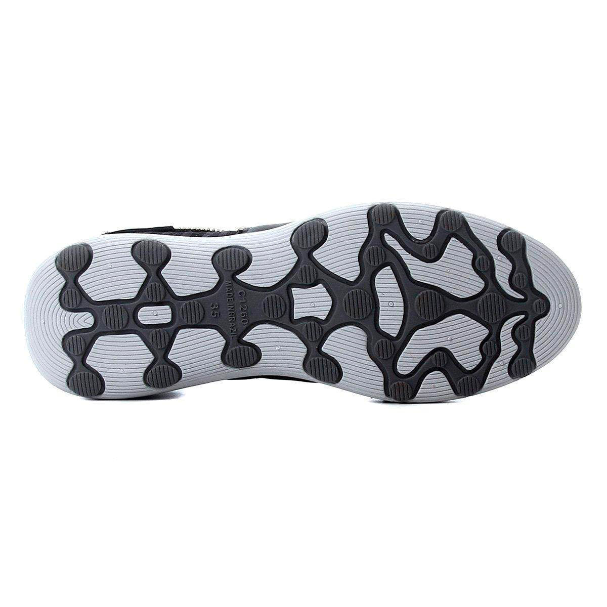 tenis kolosh ziper strass
