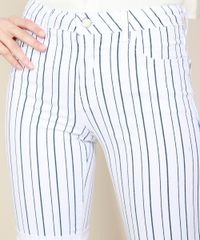 Bermuda-de-Sarja-Feminina-Ciclista-Cintura-Media-Listrada-Branca-9968125-Branco_4