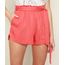 Short-Feminino-Running-Clochard-Cintura-Alta-com-Faixa-para-Amarrar-Coral-9950723-Coral_1