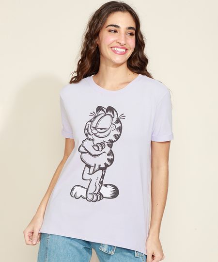 Blusa-Feminina-Garfield-Manga-Curta-Decote-Redondo-Lilas-9971408-Lilas_1