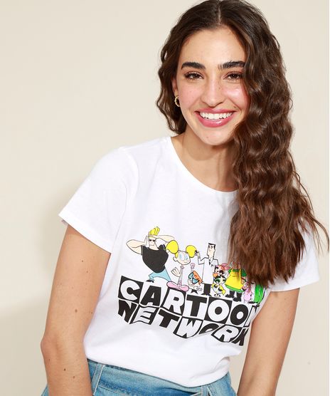 Blusa-Feminina-Cartoon-Network-Manga-Curta-Decote-Redondo-Off-White-9968920-Off_White_1