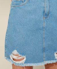 Saia-Jeans-Feminina-Curta-Destroyed-com-Cinto-Azul-Claro-9971594-Azul_Claro_5