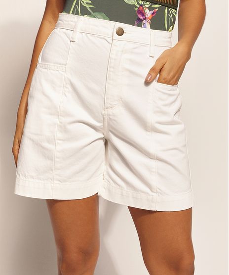 Bermuda-de-Sarja-Feminina-EMI-Beachwear-Mom-Cintura-Alta-Off-White-9972445-Off_White_1
