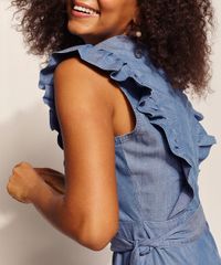 Vestido-Jeans-Feminino-EMI-Beachwear-Midi-com-Babados-e-Decote-V-Azul-Medio-9970570-Azul_Medio_6