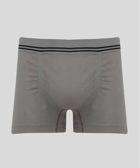 Cueca-Masculina-Boxer-Sem-Costura-Cinza-Mescla-Escuro-9790983-Cinza_Mescla_Escuro_1