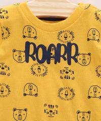 Conjunto-Infantil-de-Body-Estampado-de-Animais-Manga-Curta-Mostarda---Short-de-Moletom-Azul-Marinho-9951502-Azul_Marinho_2