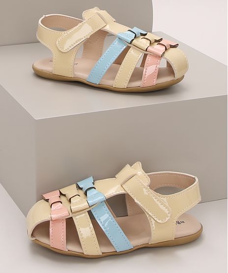 Rasteirinha-Infantil-com-Lacos-Amarelo-Claro-9973799-Amarelo_Claro_1