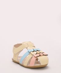 Rasteirinha-Infantil-com-Lacos-Amarelo-Claro-9973799-Amarelo_Claro_3