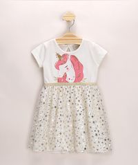 Vestido-Infantil-Unicornio-com-Tule-Manga-Curta-Off-White-9975582-Off_White_1