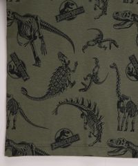 Camiseta-Infantil-Jurassic-Park-Estampado-com-Bolso-Manga-Curta-Gola-Careca-Verde-Militar-9967029-Verde_Militar_4