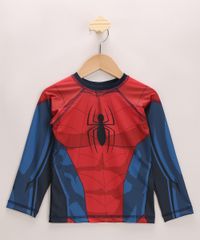Blusa-de-Praia-Infantil-Homem-Aranha-Raglan-Manga-Longa-com-Protecao-UV50--Vermelha-9964873-Vermelho_1