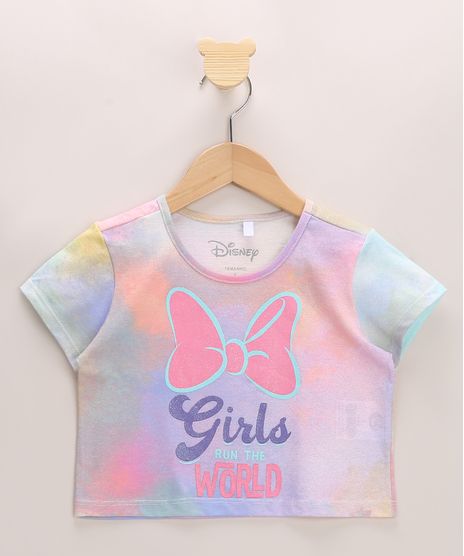 Blusa-Infantil-Cropped-Minnie-Estampada-Tie-Dye-Manga-Curta-Decote-Redondo-Multicor-9968370-Multicor_1