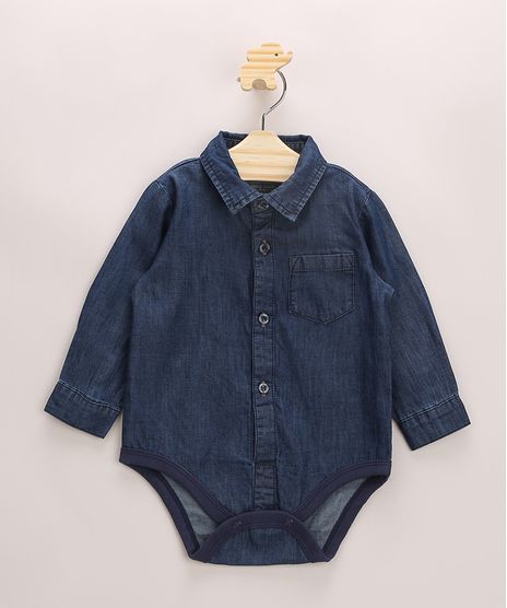 Body-Camisa-Jeans-Infantil-com-Bolso-Manga-Longa-Gola-Esporte-Azul-Escuro-9952408-Azul_Escuro_1