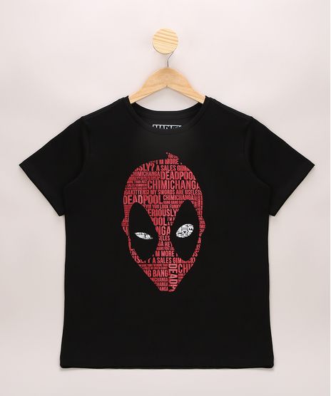 Camiseta-Infantil-Deadpool-Manga-Curta-Gola-Careca-Preta-9968329-Preto_1