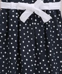 Vestido-Infantil-Estampado-de-Poa-com-Brilho-e-Faixa-para-Amarrar-Sem-Manga-Azul-Marinho-9965636-Azul_Marinho_4