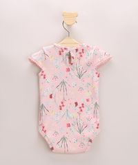 Body-Infantil-Texturizado-Estampado-Floral-Manga-Curta-Rosa-Claro-9967811-Rosa_Claro_2