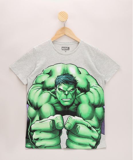Camiseta-Infantil-Hulk-Manga-Curta-Gola-Careca-Cinza-Mescla-Claro-9970351-Cinza_Mescla_Claro_1