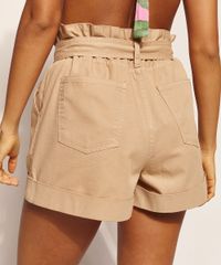 Short-de-Sarja-Feminino-EMI-Beachwear-Clochard-Cintura-Alta-com-Faixa-Para-Amarrar-Kaki-9970573-Kaki_2