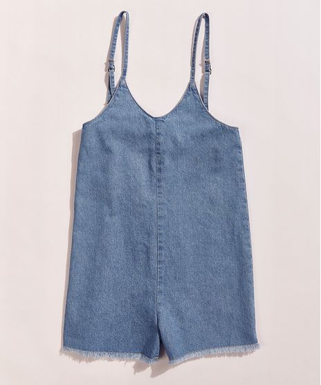 Macaquinho-Jeans-Infantil-Tal-Mae-Tal-Filha-EMI-Beachwear-com-Alca-Fina-e-Barra-Desfiada-Azul-Medio-9968120-Azul_Medio_1