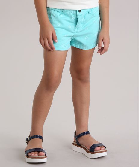 Short-Estampado-de-Estrelas-Verde-8933348-Verde_1