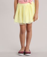 Saia-Dupla-Face-em-Laise-e-Tule-Amarela-8696167-Amarelo_1