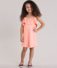 Vestido-Texturizado-com-Babado-Coral-8830233-Coral_3