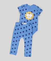 Body-Estampado--Leao--em-Algodao---Sustentavel-Azul-8785458-Azul_3