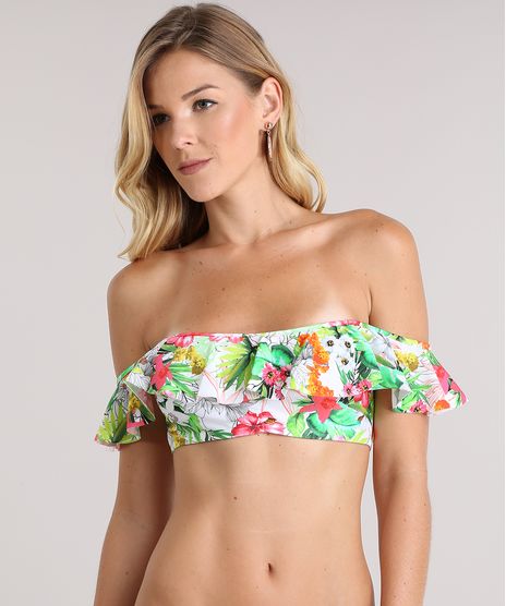 Biquini-Top-Ombro-a-Ombro-Estampado-Floral-com-Babados-Branco-8917754-Branco_1