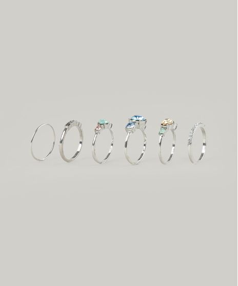 Kit-de-6-Aneis-Prateado-8717434-Prateado_1