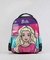 Mochila-Escolar-Infantil-Barbie-de-Costas-Preta-8744665-Preto_1