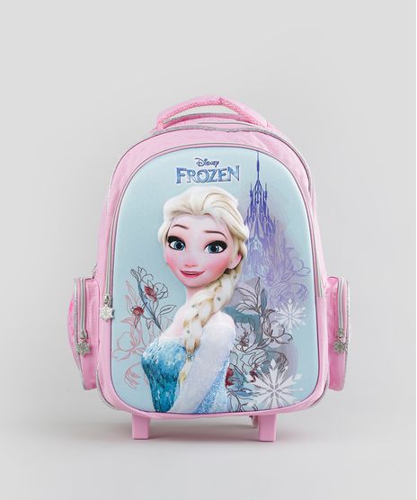 Mochila-Escolar-Infantil-Frozen--Elsa--com-Rodinhas-3D-Rosa-8744647-Rosa_1