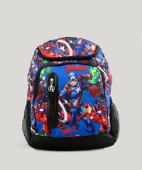 Mochila-Escolar-Infantil-Os-Vingadores-de-Costas-Azul-8744659-Azul_1